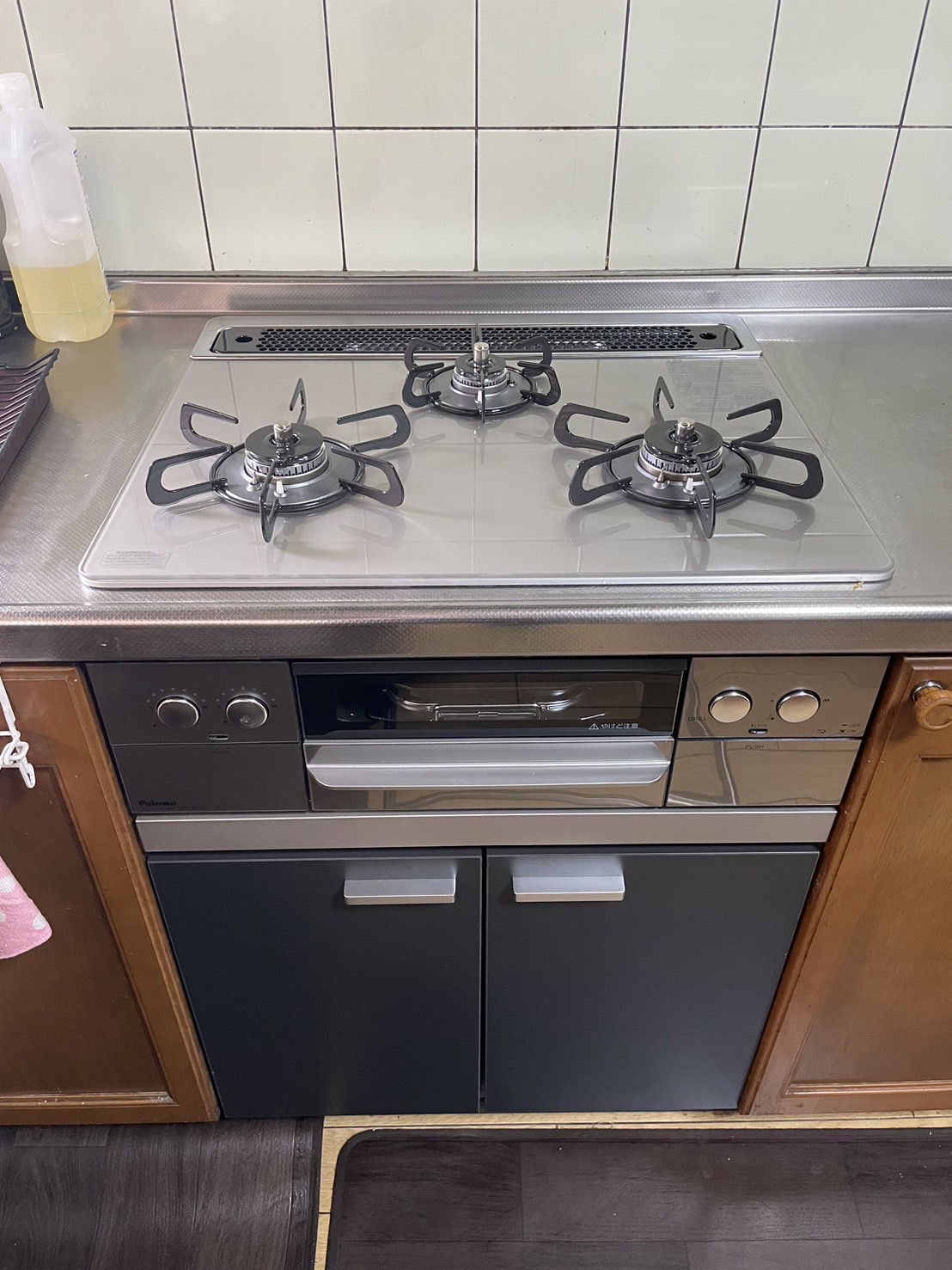 大田原市 I様 ビルトインコンロ交換